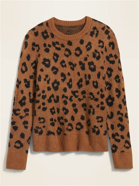 leopard print sweater for women.